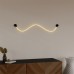 Настенный светильник Tura LE103W-158BB STAINLESS Lightera