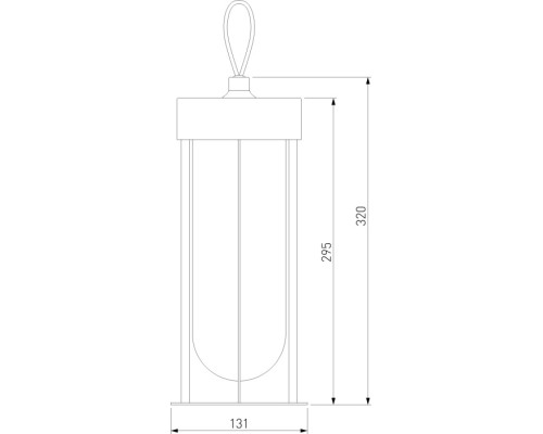 Кемпинговый фонарь Ritz 35183/S черный Elektrostandard