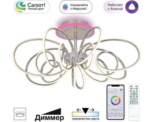 Потолочная люстра Salma Smart CL224A171 Citilux