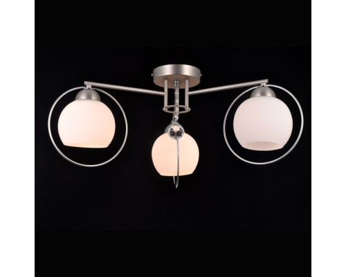 Потолочная люстра Sphere Ii SPHERE II 81051-3C SATIN NICKEL Natali Kovaltseva