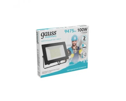 Прожектор уличный Elementary 613100110 Gauss