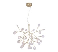 Подвесная люстра EVITA EVITA SP36 GOLD/TRANSPARENT Crystal Lux
