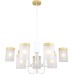 Потолочная люстра Harmony 1172/9P White Escada
