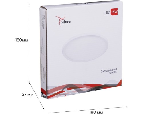 Светодиодная панель  70601-9.0-001OL LED15W WH 4000K Reluce