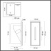 Подсветка для лестниц и ступеней Escala 7054/3WL Odeon Light