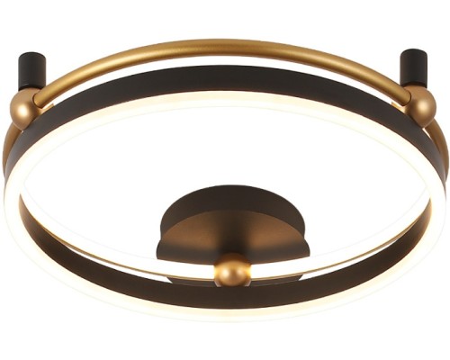 Потолочный светильник Fernando FERNANDO PL48W LED BLACK/GOLD Crystal Lux