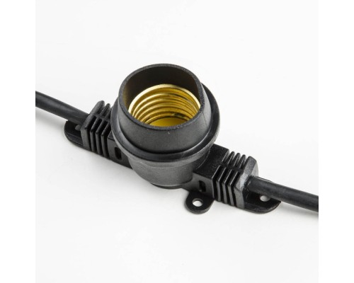 Гирлянда  UDL-K110 40/E27/10M IP65 BLACK BELT-LIGHT Uniel
