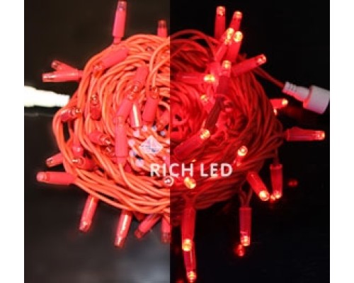 Гирлянда  RL-S10C-220V-C2R/R Rich LED