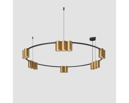 Подвесной светильник Orbit DK4067-BK+SG Denkirs