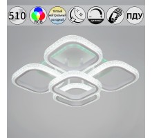 Потолочная люстра  06335-0.3-4+1A WH (RGB) Reluce
