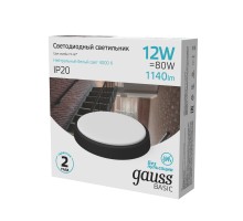 Настенно-потолочный светильник  193411312B Gauss