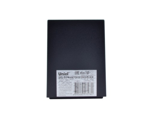Архитектурная подсветка UUL-A01S UUL-P41A 6W/GU10 IP65 BLACK Uniel
