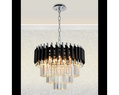Подвесная люстра Darian DARIAN 76017/5C CHROME BLACK Natali Kovaltseva