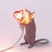Интерьерная настольная лампа Mouse Lamp 15220SV Seletti