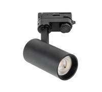 Трековый светильник  ULB-T55-30W/3000K BLACK Uniel