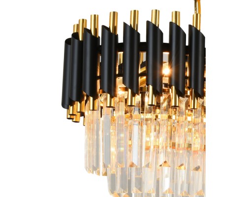 Подвесная люстра Darian DARIAN 76017/8C GOLD BLACK Natali Kovaltseva