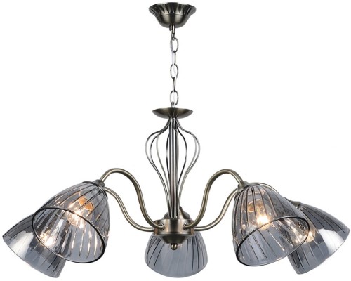 Подвесная люстра Savena WD3625/5H-AB-SMK Wedo Light