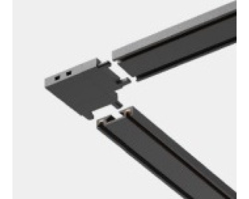 Соединитель угловой  IT09-9029 black Italline