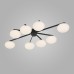 Потолочная люстра Opaline 70220/8 черный Smart Eurosvet
