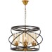 Подвесная люстра  LDP 8004-4 BK+MD Lumina Deco