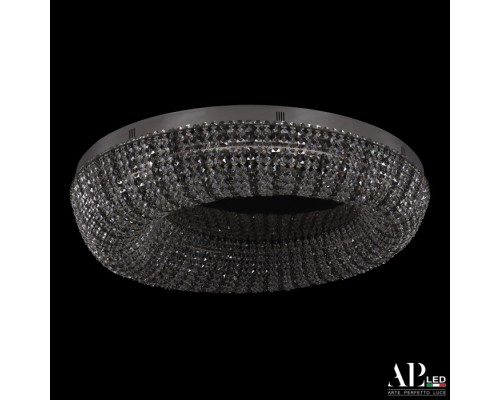 Потолочная люстра Sicilia SH610.2.80.R.Ni.4000.Clear.731 APL LED