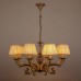 Подвесная люстра Sylvia L.8110-8BR SHADE Abrasax
