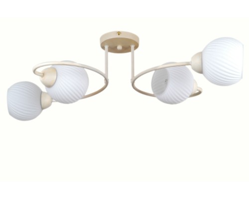 Потолочная люстра Скандинавская классика 81400/4C BEIGE GOLD Natali Kovaltseva