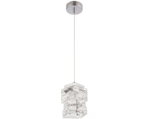 Подвесной светильник Rolando ROLANDO SP1.1 CHROME Crystal Lux