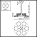 Подвесная люстра Riviera 5450/99L Odeon Light