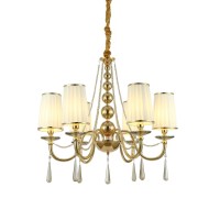 Подвесная люстра Fabione LDP 1200-6 F.GD Lumina Deco