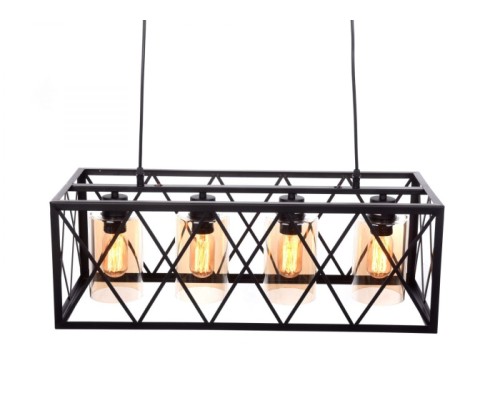 Подвесной светильник Nortis LDP 11535-4 BK Lumina Deco