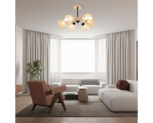 Потолочная люстра Napoli-329007 329007/3+3 GD.BK Arte Milano