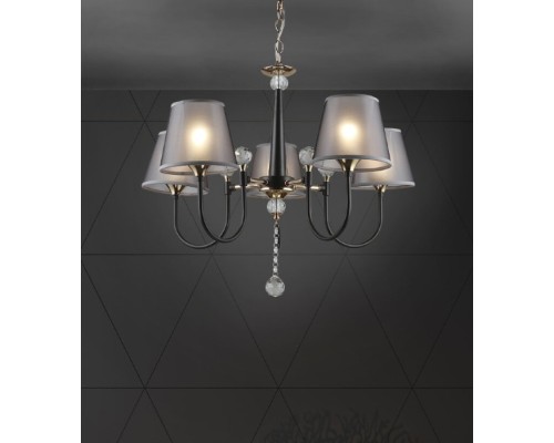 Подвесная люстра Gilliana WD3585/5H-CF-FGD-BK Wedo Light