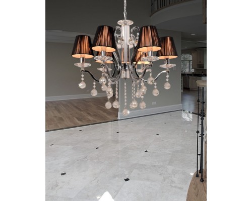 Подвесная люстра Bellisica LDP 8033-6 BK Lumina Deco