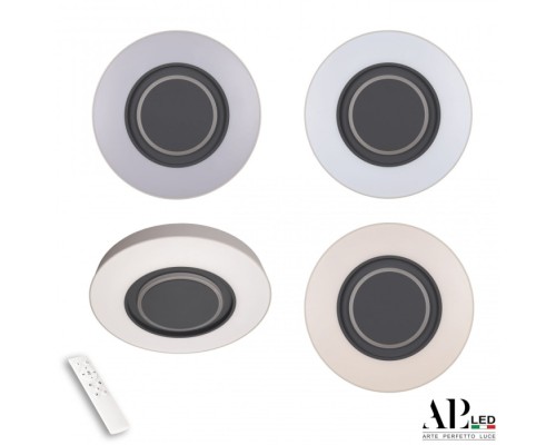 Потолочный светильник Turin 3306.B246-450 White/Grey APL LED