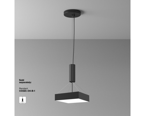 Потолочный светильник Zon C032CL-36W4K-SQ-B Maytoni