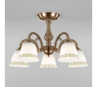 Потолочная люстра Campina 60107/5 античная бронза Eurosvet