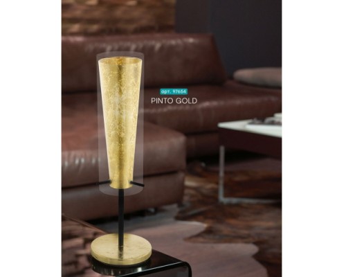 Интерьерная настольная лампа Pinto Gold 97654 Eglo