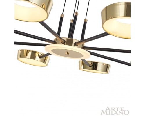 Подвесной светильник  271079/8 BK/GD Arte Milano