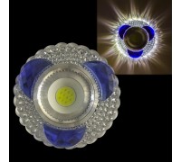 Точечный светильник  42240-9.0-001PL MR16+LED3W CL/BL Reluce