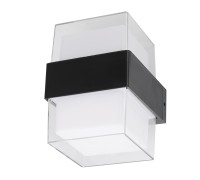 Настенный светильник уличный  ULU-P26B-2x5W/4000K IP65 BLACK Uniel