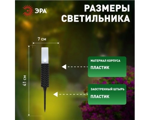 Грунтовый светильник  ERASF23-14 ЭРА