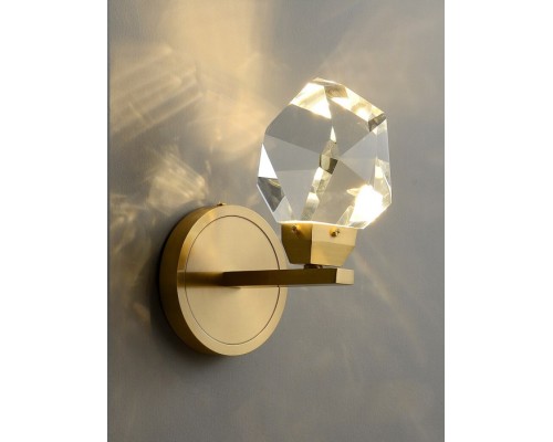 Бра Crystal rock II 9701W/1 brass DeLight Collection