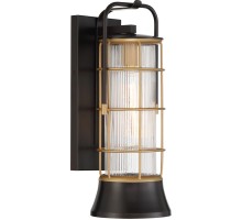 Настенный светильник уличный Rivamar QN-RIVAMAR-M-BLK-GD Eurofase