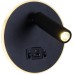 Настенный светильник  86203-9.2-001KT LED12W+USB BK Reluce