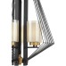 Подвесная люстра Canti LDP 1244-5 BK+MD Lumina Deco