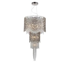 Подвесная люстра Hauberk HAUBERK SP-PL12+8+4 Crystal Lux