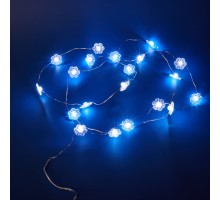 Гирлянда ULD ULD-S1900-020/STB/2AA WHITE IP20 SNOWFLAKES MINI Uniel