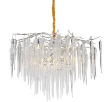 Подвесная люстра Emelin LH3066/10P-SL-CL Lumien Hall