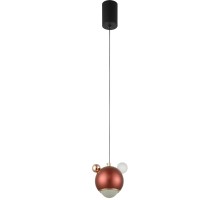 Подвесной светильник Amigo AMIGO SP LED RED Crystal Lux